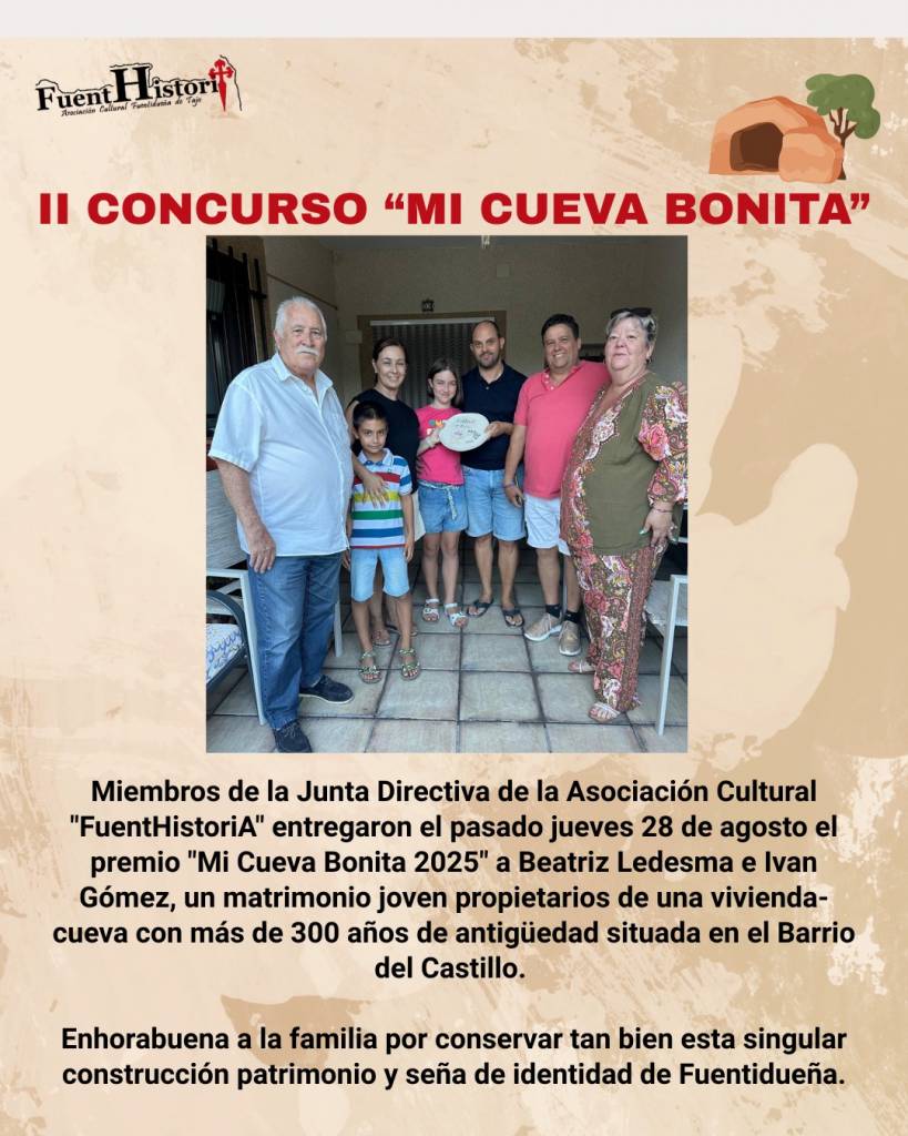 Premio ‘Mi Cueva Bonita’ 2025