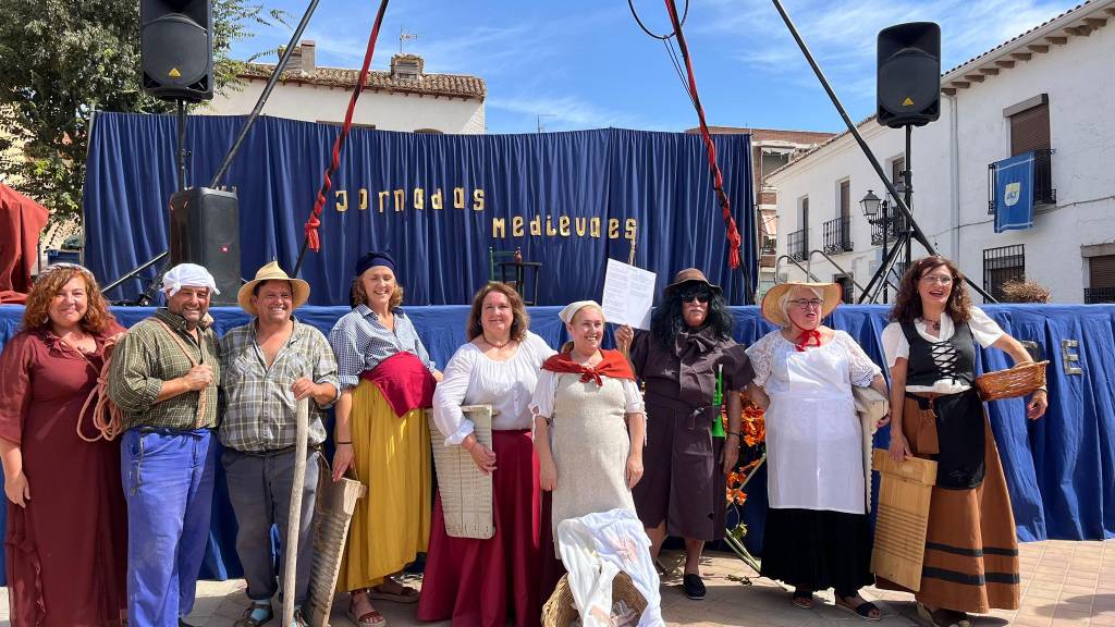 FuentHistoriA en el Mercado Medieval de Fuentidueña