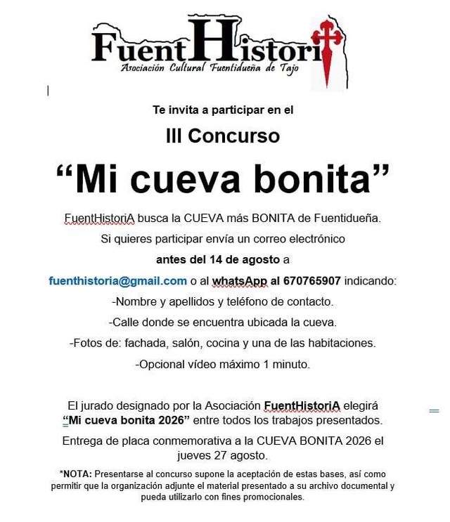 III Concurso Mi Cueva bonita